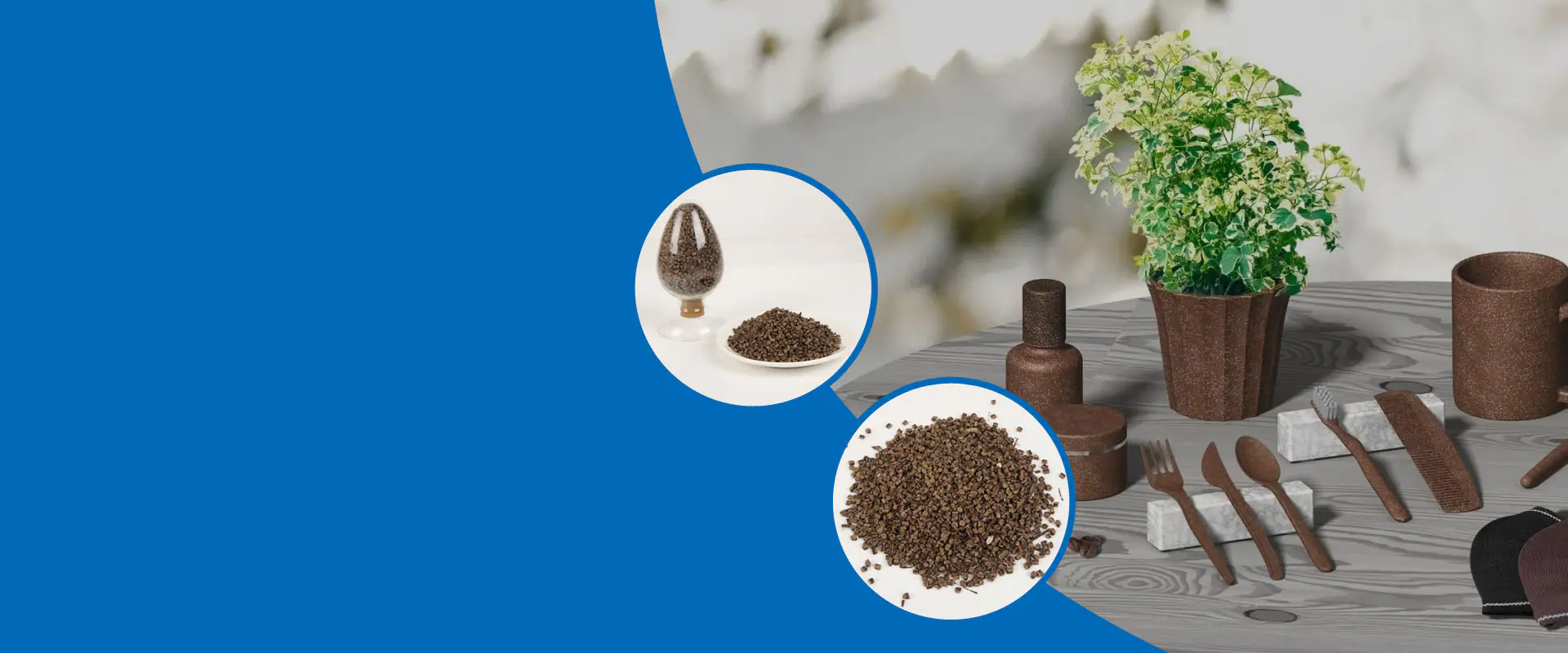 China Coffee Grounds Plastic